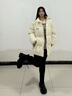 ZHR馬丁靴女經(jīng)典厚底增高短靴子女復古圓頭百搭單里女靴 JF95黑色37 曬單實(shí)拍圖