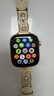 Apple/蘋果 Watch Series 10 智能手表GPS款42毫米玫瑰金色鋁金屬表殼淡桃粉色運(yùn)動型表帶M/L MX1V3CH/B 曬單實拍圖
