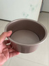學(xué)廚 6寸不粘戚風(fēng)蛋糕模具 空氣炸鍋蛋糕模具可拆式乳酪芝士蛋糕海綿蛋糕模具 圓形活底烘焙工具 WK9052 曬單實(shí)拍圖
