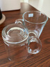 鷗欣 進(jìn)口玻璃水杯子套裝牛奶杯早餐杯子家用耐熱玻璃微波爐透明水杯 時(shí)尚把杯315ml【兩只】 曬單實(shí)拍圖