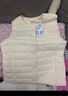 雪中飛經(jīng)典新款基礎舒適輕薄羽絨便捷短款保暖羽絨小馬甲輕盈便攜舒適 黎蔓卡其|7202-女 2XL 180/100A 曬單實(shí)拍圖
