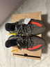 【95成新】阿迪達(dá)斯Yeezy Boost椰子350 V3灰橙跑步鞋 HQ7045 UK8.5碼42.5 曬單實(shí)拍圖