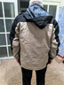 JEEP SPIRIT吉普沖鋒衣男秋冬夾克防風(fēng)外套三合一戶(hù)外連帽登山服 卡其 3XL 曬單實(shí)拍圖