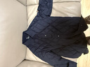 波司登（BOSIDENG）2025新款輕薄90鵝絨服女長款小香風(fēng)菱格襯衫領(lǐng)保暖外套B250134188 暮色深藍(lán)|5995 M 165/88A 體重約110-120斤 曬單實(shí)拍圖