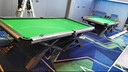 【包郵包安裝】山巖新式臺球桌標準型鋼庫中式黑八比賽專(zhuān)用家用 9尺 【豪配】-0.7鋼庫+自動(dòng)回球 曬單實(shí)拍圖