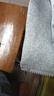 卡圖弛灰色開(kāi)衫連帽衛衣男春秋季美式復古正肩外套cleanfit重磅上衣男裝 淺灰色 XL 曬單實(shí)拍圖