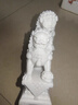 永壽祥 精雕漢白玉石獅子一對(duì)庭院墓地墓碑前家用看門(mén)小號(hào)石雕玉石擺件 【高25cm】獅子1對(duì)+香爐金沙套裝 曬單實(shí)拍圖