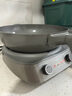 美的（Midea）鈦陶電炒鍋 電蒸鍋電煮鍋炒菜專(zhuān)用分體式家用多功能一體電火鍋 5.5L多用途鍋HCG3218S配蒸籠 新款 曬單實(shí)拍圖