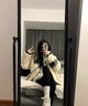 浪莎羊羔絨直筒褲女2025冬季新款加絨高腰顯瘦小個(gè)子九分煙管褲子 【黑色羊羔絨】常規 L 建議106-120斤 曬單實(shí)拍圖