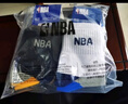 NBA襪子男士秋冬吸汗休閑運動(dòng)襪男抗菌防臭親膚無(wú)骨精梳棉中筒襪6雙 曬單實(shí)拍圖