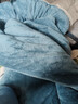 雅鹿雙面牛奶絨被子冬季加厚保暖毛絨被芯冬天宿舍單人珊瑚絨被褥學(xué)生 【藍色】雙面牛奶絨 150*200cm冬被【約6斤】 曬單實(shí)拍圖