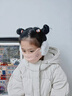 ZOZX兒童口罩帶耳罩加絨保暖女秋可愛(ài)毛絨防風(fēng)防寒護耳二合一面罩 粉色【耳暖口罩一體】 曬單實(shí)拍圖