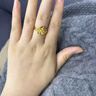 正品18K金戒指細黃金色純的K金鳳尾時(shí)尚簡(jiǎn)約個(gè)性開(kāi)口調節結婚禮物 0.01g 玫瑰花款贈送證書(shū)禮盒 曬單實(shí)拍圖