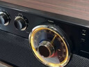 YTFY德國柏林之聲黑膠唱片機cd音響藍牙音響發(fā)燒級錄音室禮物 咖啡色 曬單實(shí)拍圖