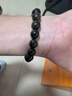 銀千惠999純銀手鏈男士黑耀石手串男生轉運珠輕奢生日禮物送男朋友老公 999足銀耀石手串/約12mm+七倉配送/當次日達 精美禮盒/時(shí)尚潮流/配首飾證書(shū)/高端輕奢男生禮物 曬單實(shí)拍圖