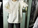 舒翎日系復古可愛(ài)軟糯麻花毛衣女秋冬慵懶風(fēng)寬松套頭外穿加厚針織上衣 米白色 L 95-110斤 曬單實(shí)拍圖