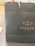派克（PARKER）鋼筆簽字筆 教師節禮物 創(chuàng  )意國潮生日禮物AI定制賀卡 威雅XL幻影黑金墨水筆+黑墻禮盒 曬單實(shí)拍圖