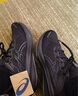 亞瑟士ASICS跑步鞋男鞋緩震運動鞋回彈耐磨跑鞋 GEL-CUMULUS 26 黑色/黑色 41.5 曬單實拍圖