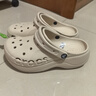 CROCS卡駱馳貝雅云彩女士洞洞鞋|208186 冬日白-11S 37/38(240mm) 曬單實拍圖
