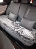 京悠雨加厚汽車(chē)坐墊冬季羊毛絨三件套保暖短毛冬天座墊車(chē)墊單座防滑通用 加厚羊毛絨三件套-灰色 曬單實(shí)拍圖