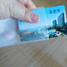 收納袋證件透明磨砂防消磁銀行卡套身份卡保護套 磨砂卡套5只裝 曬單實(shí)拍圖