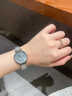 金米歐（KIMIO）手表女款學(xué)生簡(jiǎn)約小清新高顏值初高中生星空小眾石英女士腕表禮物 星空銀灰 曬單實(shí)拍圖