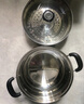 愛(ài)仕達（ASD）湯鍋 304不銹鋼小蒸鍋 蒸煮一體湯鍋 22CM燃氣電磁爐通用奶鍋B1-Z 曬單實(shí)拍圖