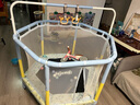 Lejump樂(lè )跳兒童蹦蹦床家用室內寶寶帶護網(wǎng)玩具彈跳床靜音秋千游戲圍欄 1.4米 樂(lè )享baby 單杠吊環(huán) 曬單實(shí)拍圖
