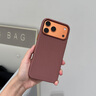 安柏?！究萍伎椢餁ぁ窟m用iphone17promax手機殼蘋(píng)果17promax新款保護套磁吸全包防摔編織同款高級感男女 【赭褐色】強磁吸附 |  旗艦級防摔 iPhone 17 Pro Max 曬單實(shí)拍圖