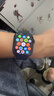 Apple/蘋果 Watch Series 10 智能手表GPS款46毫米亮黑色鋁金屬表殼黑色運(yùn)動型表帶S/M MX263CH/B 曬單實(shí)拍圖