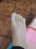 法·瑪莎 FAV MARTHA德國品質(zhì)腳趾保護套硅膠透氣防磨大小腳趾頭護腳趾套鞋防擠壓磨腳 [透氣款]大閉口6只(大腳趾) 均碼 曬單實(shí)拍圖