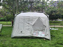 牧高笛（MOBIGARDEN）假日山居5.9帳篷 戶(hù)外露營(yíng)自動(dòng)速開(kāi)黑膠帳篷 NX23661011 晨霧白 曬單實(shí)拍圖