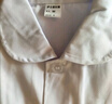 冀衡護士服女款長(cháng)袖娃娃領(lǐng)白大褂短袖藥店美容院工作服秋冬套裝醫學(xué)生 白色長(cháng)袖娃娃領(lǐng)（單件上衣） 2XL （135-150斤） 曬單實(shí)拍圖