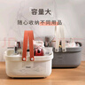 維簡(jiǎn)（Vilscijon）手提浴筐洗澡籃子洗浴籃洗漱筐洗漱用品浴室學(xué)生澡堂收納筐大號 曬單實(shí)拍圖