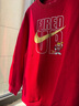 NIKE耐克男童加絨衛衣紅色本命年秋冬 2025新款女童裝兒童棉運動(dòng)長(cháng)袖 學(xué)院紅2201 【秋冬加絨款】 160 /XL 【建議身高158-170cm】 曬單實(shí)拍圖