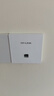 普聯(lián)（TP-LINK） 全屋WiFi6無(wú)線ap面板千兆套裝ax3000網(wǎng)絡(luò)覆蓋ac+ap易展組網(wǎng)Poe路由器 【IPTV版】4個(gè)面板+9口路由【5色可選】 曬單實(shí)拍圖