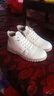 鴻星品斷碼真皮牛筋底小白鞋女2025秋冬新款媽媽時(shí)尚休閑短靴輕便耐磨輕 33559-1米色加絨-材質(zhì)升級版 37 曬單實(shí)拍圖