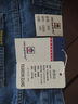 AEMAPE高端蘋(píng)果男士夏季薄款牛仔褲100%純棉直筒高腰深襠中年長(cháng)褲爸爸裝 淺藍色 35 （2尺75） 曬單實(shí)拍圖