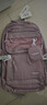 Edison高中生書(shū)包大容量反光護脊防潑水中學(xué)生雙肩背包2486-5紫色 曬單實(shí)拍圖