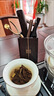 津盼黑檀木茶道六君子套裝功夫茶具配件高檔實(shí)木茶針茶夾茶刀整套茶道 蘭花茶道六君子 曬單實(shí)拍圖