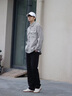 gxg.jeans男裝長(cháng)袖襯衫 灰色小香風(fēng)肌理潮流時(shí)尚襯衣寬松 25秋新品 灰色 L (175) 曬單實(shí)拍圖