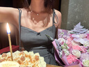 UR2025秋季新款女裝氣質(zhì)拼接花邊系帶吊帶連衣裙UWG750216 中灰 M 曬單實(shí)拍圖