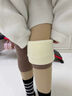 KYOLENS日本羊羔絨護膝蓋保暖老寒腿關(guān)節滑膜炎半月板損傷男女士防寒專(zhuān)用 曬單實(shí)拍圖
