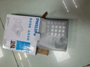 飛利浦（PHILIPS）電話機(jī)座機(jī) 固定電話 辦公家用 免提通話 免電池 來電顯示 CORD040黑色 曬單實(shí)拍圖