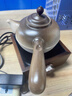 日本丨大師電陶爐煮茶壺陶瓷明火燒水壺提梁?jiǎn)螇貒鸂t泡茶大容量 柴燒味-富貴-提梁壺+方形電陶爐800W 1000ml 900mL(含)-1200mL(含) 曬單實(shí)拍圖