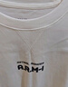 森馬（Semir）長袖T恤男重磅寬松打底上衣印花情侶裝秋季內(nèi)搭外穿101524101211 曬單實拍圖