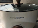 榮事達（Royalstar）火鍋專(zhuān)用鍋電煮鍋電火鍋電熱鍋蒸煮一體電蒸鍋 宿舍小火鍋多功能小電鍋 家用煎涮一體不粘鍋 2L 【加厚壓鑄內膽】(1-2人) 曬單實(shí)拍圖