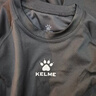 卡爾美（KELME）兒童緊身衣保暖訓練服健身衣運動(dòng)上衣跑步足球籃球速干打底內衣 黑色-高彈/速干/保暖 140 曬單實(shí)拍圖