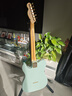FENDER芬德  日產(chǎn)“Kusumi” 漆色限量版 Telecaster Thinline 電吉他 5504600381“Kusumi”綠 曬單實(shí)拍圖