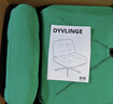 宜家（IKEA）DYVLINGE杜威林格扶手轉椅360度旋轉燈芯絨沙發(fā)椅單人休閑椅復古 綠色 曬單實(shí)拍圖
